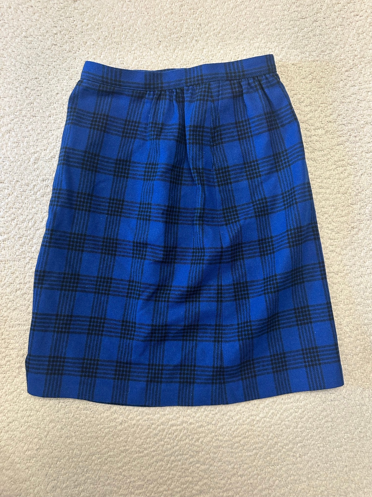 Vintage 1970s Pendleton Womens Wool Skirt Small Made In Usa
